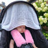 Lutoku 2-Pack Soft Plush Seatbelt Covers for Kids - Comfortable Pink Seat Belt Cushion for Newborns - Car Seat/Stroller