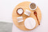 Pack 2 0.5 oz Baby Powder Talc-Free, Real Vanilla Amber Natural Scent, Cornstarch Free Arrowroot and Clay Based Powder