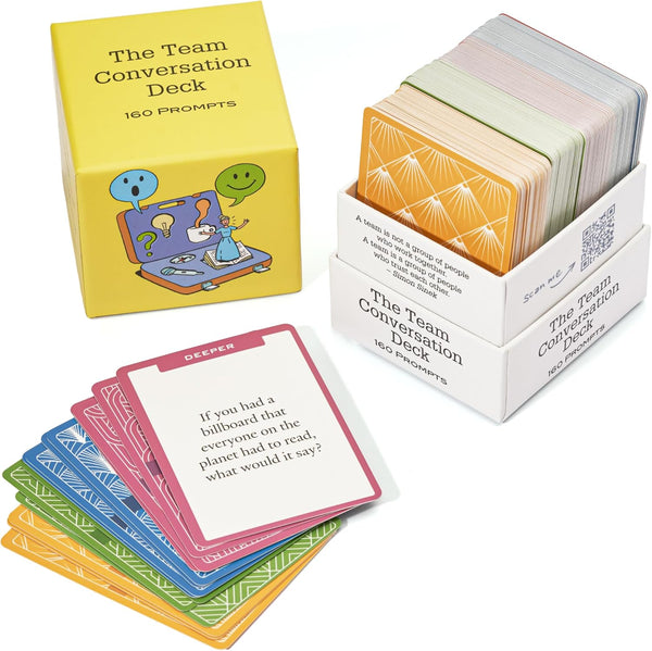 160 Team Building Cards for Managers - Build Trust & Improve Team