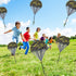 10&12&15 Pcs Parachute Toy, Camo Parachute Men Toy for Outdoor Flying Gifts, Tangle Free Throwing Hand Toy