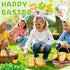 Digwry 8 6 Inch PCS Jumbo Gold Plastic Easter Eggs, Giant Metallic Golden Easter Eggs Fillable Large Empty Egg