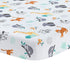 Bedtime Originals 3Piece Set, (283003V) Mighty Jungle Crib Bedding Multicolor