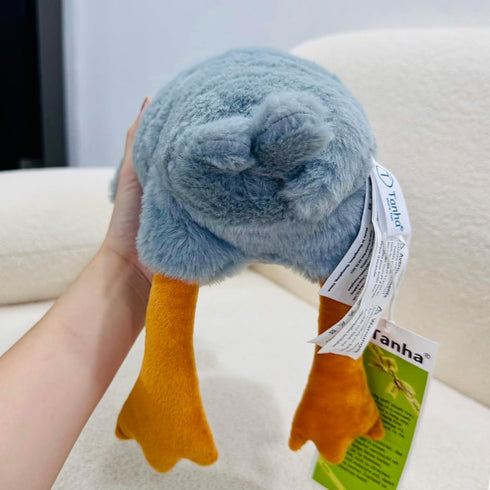 20 inch, Tanha Goose Stuffed Animal, Soft Goose Plush, Cute Stuffed Goose, Duck Stuffed Animal - Grey