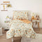 Wake In Cloud - Floral Toddler Bedding Set for Girls, Cute Colorful