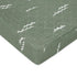 Babyletto Changing Pad Cover, 100% Quilted Organic Cotton, GOTS-Certified, Ultra-Soft Muslin - Ocean Waves, Fitted 360°