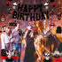 LARRAZABAL Rock and Roll Birthday Party Decorations, Music Themed Supplies Include Happy Birthday Banner and Centerpiece