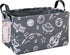FANKANG Storage Basket, Nursery Hamper Canvas Laundry Basket with Waterproof PE Coating, Foldable for Office, Bedroom,