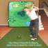 70"x70" Golf Chipping Game Practice Portable Training Game for Indoor & Outdoor Use, Improve Short Game Accuracy