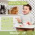 WeeSprout Silicone Baby Spoons, First Stage Infant Feeding Utensils with Soft-Tip, Set of 3