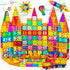 Magnetic Tiles, 100PCS 3D Building Blocks, Magnets Building Set for Kids, Construction STEM Stacking Toys, Gift for