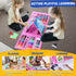 Set All in One Art Supplies, Art Kit Includes Origami & Paper-Cutting Crafts, Easel, Colored Pencils, Crayons, Drawing