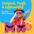 THINKPEAK 8x21 Binoculars for Kids 8-12, Birthday Gifts for Boys and Girls, Pink Color
