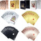 4 Decks Waterproof Playing Cards - Gold Silver Plastic Poker Cards for Standard Games, Family Game Parties