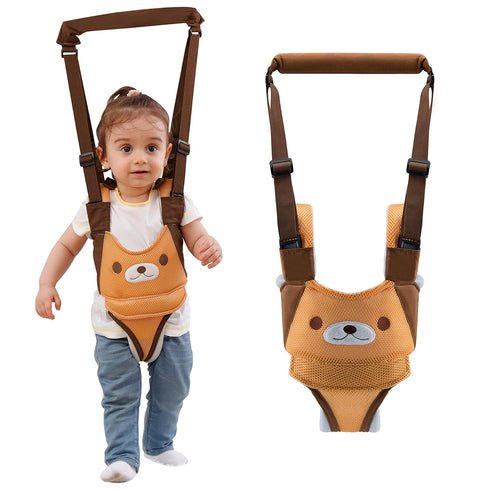 Baby Walking Harness - Handheld Kids Walker Helper - Toddler Infant Walker Assistant Belt for 7-24 Month Old