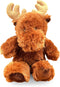 Aurora World 10" Moose Plush Toy, Soft, Cuddly, Perfect for Imaginative Play and Gifting