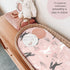 Set 2 Pack, GRSSDER Stretchy Ultra Soft Fitted Bassinet Sheet Universal Fit for Bassinets Baby Cradle Moses Basket Oval