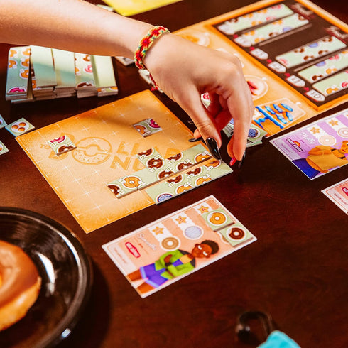 Dollars to Donuts Board Game, Family Game Night for 1-4 Players, 30-60 Minutes Gameplay, Ages 8+