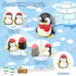 Pobaiyi 6-12 Tummy Set Baby Toys Months Musical Dancing Talking Penguin Time Toys Mama and Babys, Light Up Crawling