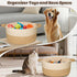 ELIDANTE Decor,19.69" 11.42" 7.48" Woven Basket for Toys, Blankets & Gifts Empty ,Cotton Rope Storage Basket