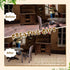 200 Pcs Miniature Dollhouse Flooring Mini Wooden Dollhouse Floor Boards, 1:12 Scale Dollhouse Accessories