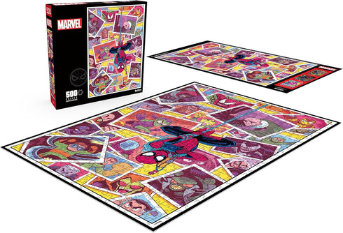 Buffalo Games Marvel The Amazing Spider-Man #25 Jigsaw Puzzle, 500 Piece for Adults, 21.25 x 15.00 Size