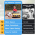 Saillong 2.4G 12V JR1603, JR1602FCC, HY2012 Remote Control for Kids Electric Car, White Remote Control for Electric
