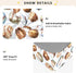 Mazeann 52" 28" 9" Vintage Baseball Ball Crib Sheets Soft Breathable Fitted Cotton Baby Crib Sheets Mattress Cover
