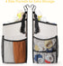 Pack 52+ Maliton Hanging Diaper Organizer - Caddy for Changing Table, Crib, n' Play - Stacker Holds Diapers - Nursery