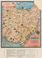 1000 Piece Puzzle for Adults: 1934 Map of Ohio, Cartograph of Ohio - The Oldest State US Puzzles