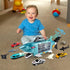8 deAO Shark Toys Shark Truck with Animal Toys, PCS Toy Trucks,Lights Music Effects,Birthday Gifts for Toddler Kids