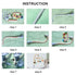 12 Baby Crib Mobile with Elephants, Clouds and Stars,Baby Mobile Musical Crib Mobile Music Box with Lullabies (Elephant