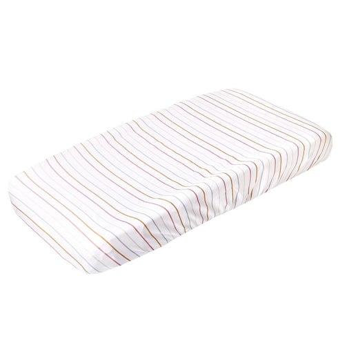 Copper Pearl Premium Knit Changing Pad Cover, Soft, Stylish, Universal Fit for All Standard Diaper Changing Pads, Piper