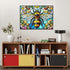 1000 1000 1000 27.5"x19.7" Sutinban Stained Glass Bee Puzzle Pieces, Piece Puzzle for Adults, Challenging Game Home