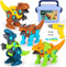 Take Apart Dinosaur Toys for Kids, Educational Construction Building Sets with Electric Drill Storage Box