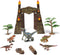 Dinosaur Toys for Kids 3-7, Realistic Jurassic Figures with Park Gate, Educational Play Set for Boys & Girls