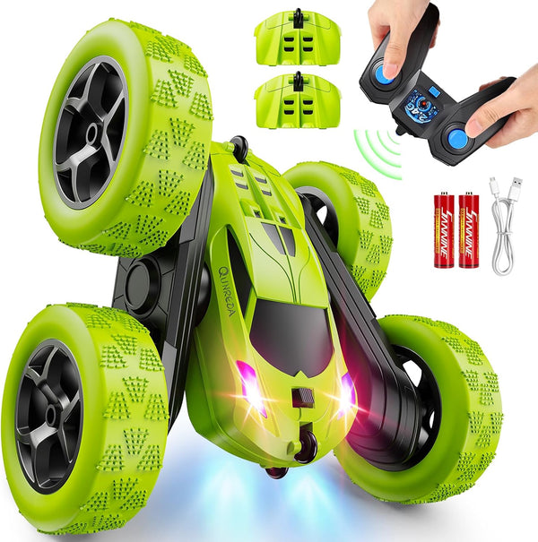 QUNREDA Remote Control Car for Kids Ages 6+, RC Cars Stunt Car