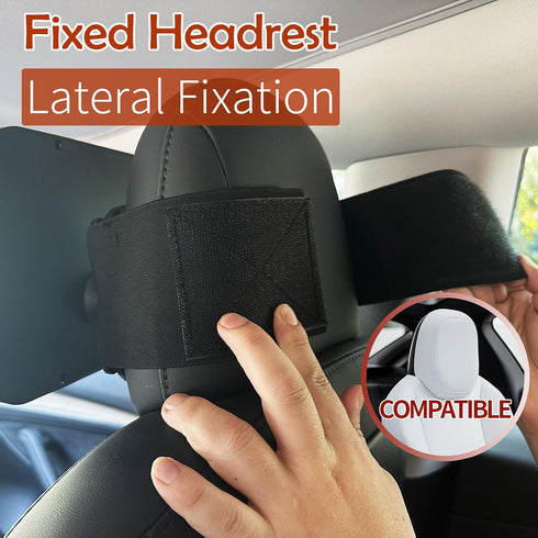 360 Funbliss Baby Car Mirror for Fixed Headrest, Compatible with Tesla Car Mirror for Baby and Other Models, Rotation