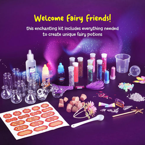 6 7 8 9 10 8-10 7-8 6-8 Dan&Darci Fairy Magic Potion Kit for Kids - Birthday Gifts for Girls - Year Old Girl Gift Ideas