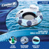 15496 Bestway CoolerZ Rapid Rider Inflatable River Lake Pool Inner Tube Float with Built in Backrest and Wrap Around