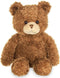 Bearington Collection Eddie The Teddy Bear - Plush Stuffed Animal, 15 Inch Classic Brown Bear for Boys and Girls