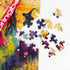 500 Springbok's Witches Gathering Piece Puzzle for Adults is a Watercolor Image of Witches Gathering in a Blossoming