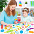 Set, 49 Sets 4-8, LCY WEDSHI Dough Tool Pcs Dough Tools for Kids Ages Dough Accessories Includes Animal Molds, Cutters