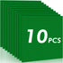 Classic Baseplates Building Plates, Pack of 10 Large 10" x 10" Bricks, Compatible with All Major Brands, Perfect STEM