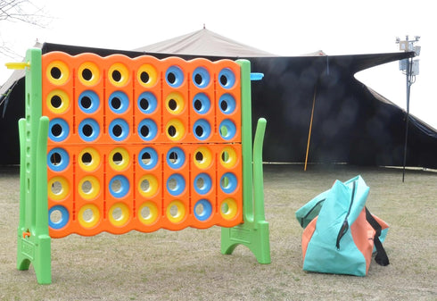 47" Jumbo 4-in-a-Row Carry Bag - Weather-Resistant & Sturdy for Storing Giant 4-to-Score Games (Game Not Included)