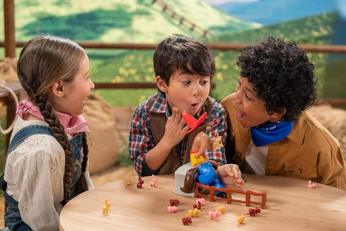 Goliath One Trick Pony Game - Round Up Animals Before Cowboy's Spinning Lasso Ropes You in - 2-5 Players, Ages 4 and Up