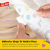 Glad for Unicorns Paper Bibs, 30 Count, Disposable Travel Paper Bibs with Cute Unicorns Design