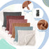 6 Pack 20 10 Inch 6 Irenare Muslin Burp Cloths Cotton Baby Burping Rags Large x Layers Spit up Rags Soft Absorbent