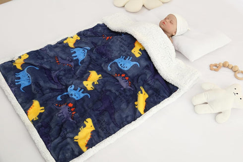 ECHERY 30" 40" Newborn Baby Wrap Swaddle Blanket Flannel Sleeping Bag Receiving Fleece Blankets x Stroller Wrap