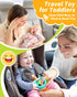 Kidific 18 2 3 Montessori Sensory Toys for Toddlers, Activity Busy Cube for Months Year Old Boy Girl, Travel Plane Cars
