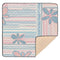 EtherSpher Boho Pink Blue Vintage Flowers Large Sturdy mat for Baby to Play